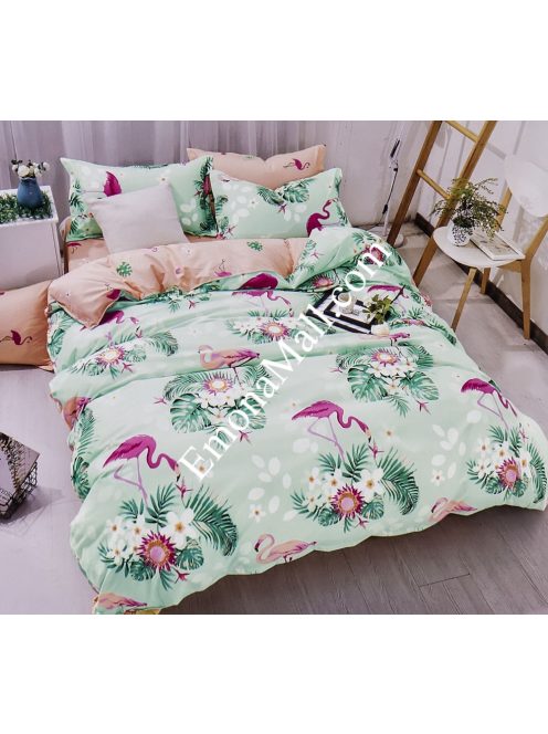 Set de lenjerie de pat cu două fețe EmonaMall, 6 piese - modelul S9193