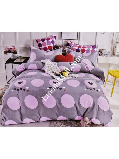 Set de lenjerie de pat cu două fețe EmonaMall, 6 piese - modelul S9195