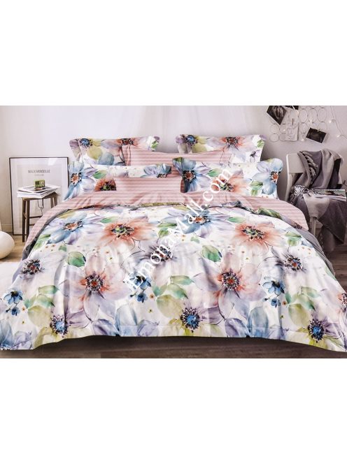 Set de lenjerie de pat cu două fețe EmonaMall, 4 piese - modelul S9333