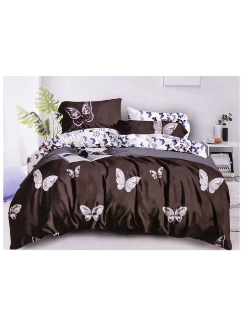 Set de lenjerie de pat cu două fețe EmonaMall, 6 piese - modelul S9355