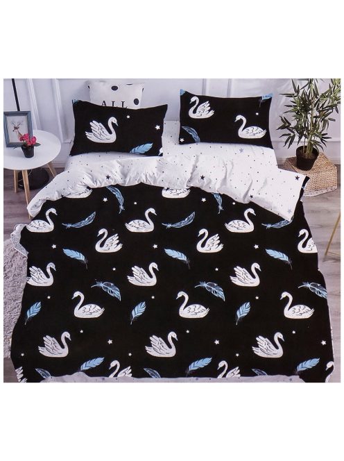 Set de lenjerie de pat cu două fețe EmonaMall, 4 piese - modelul S9505