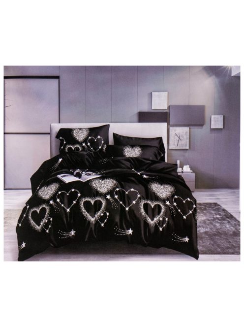 Set de lenjerie de pat cu două fețe EmonaMall, 4 piese - modelul S9513