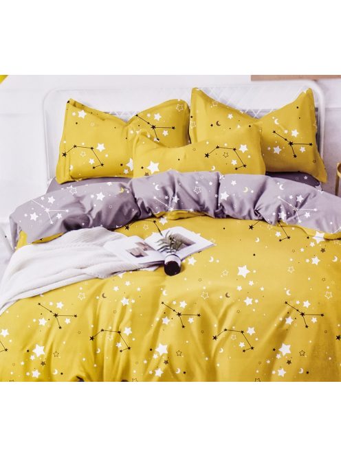 Set de lenjerie de pat cu două fețe EmonaMall, 4 piese - modelul S9595