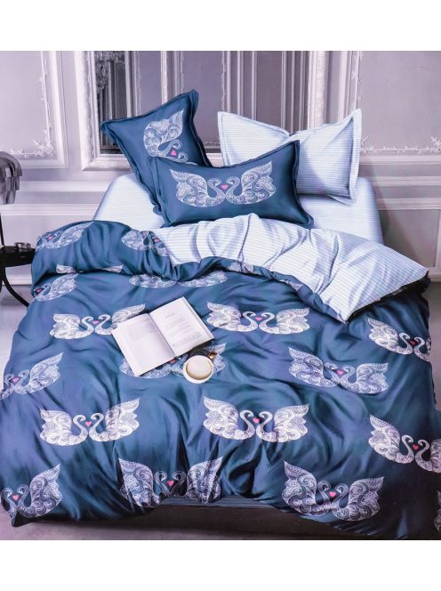 Set de lenjerie de pat cu două fețe EmonaMall, 4 piese - modelul S9612