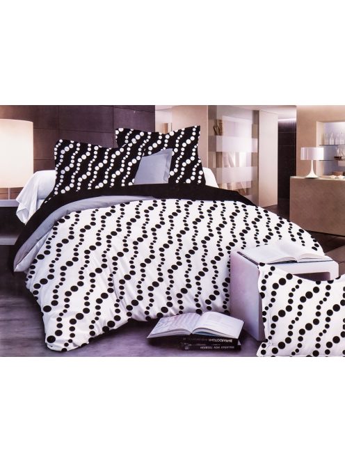 Set de lenjerie de pat cu două fețe EmonaMall, 4 piese - modelul S9742
