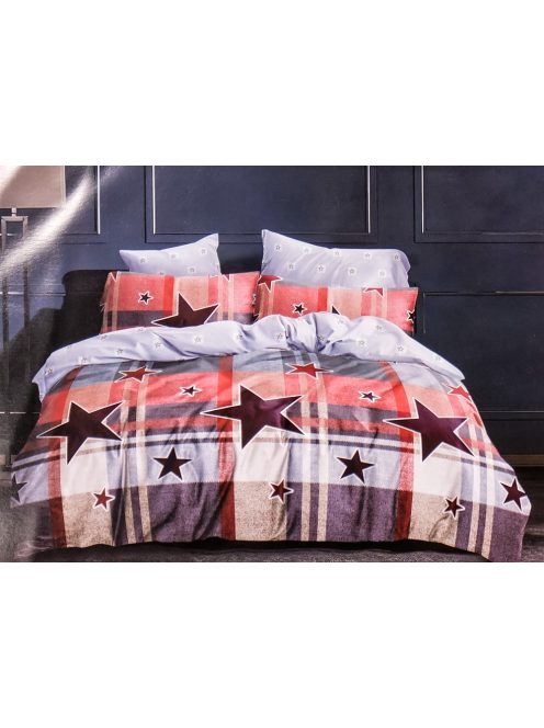 Set de lenjerie de pat cu două fețe EmonaMall, 6 piese - modelul S9750