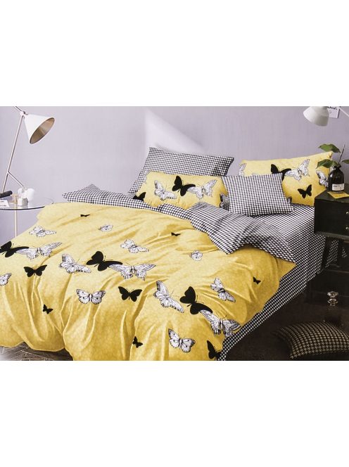Set de lenjerie de pat cu două fețe EmonaMall, 6 piese - modelul S9867