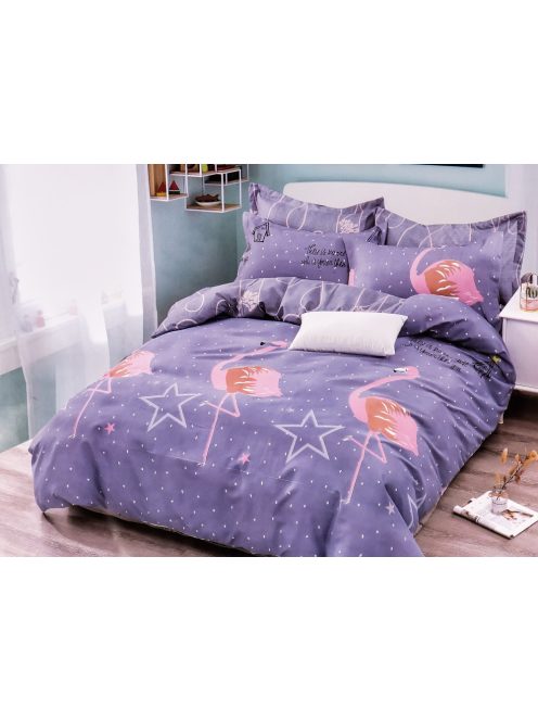 Set de lenjerie de pat cu două fețe EmonaMall, 6 piese - modelul S9873