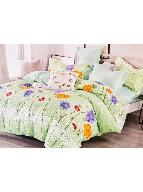 Set de lenjerie de pat cu două fețe EmonaMall, 6 piese - modelul S9874