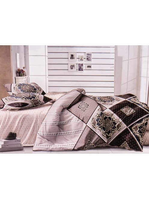Set de lenjerie de pat cu două fețe EmonaMall, 6 piese - modelul S9876