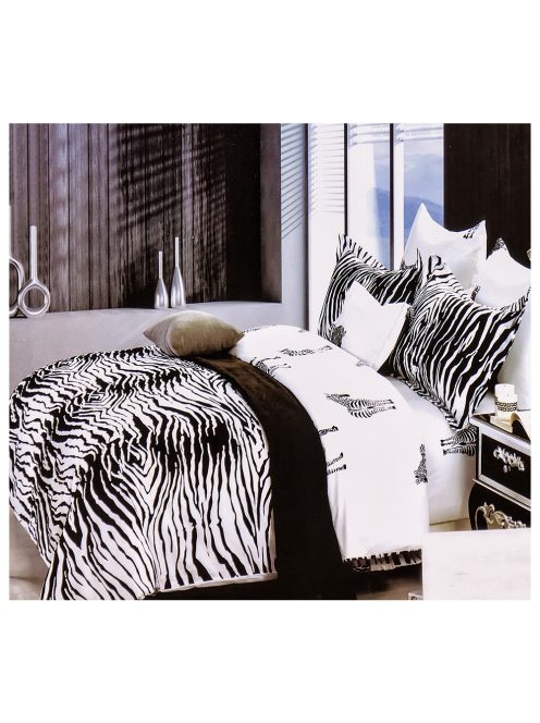 Set de lenjerie de pat cu două fețe EmonaMall, 4 piese - modelul S9919