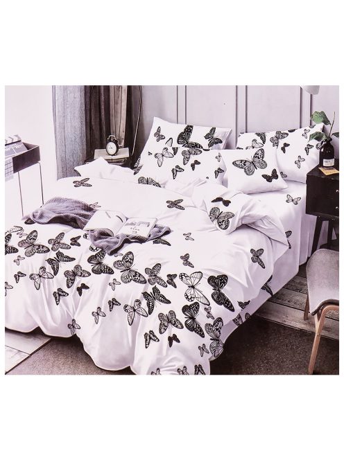 Set de lenjerie de pat cu două fețe EmonaMall, 6 piese - modelul S9984