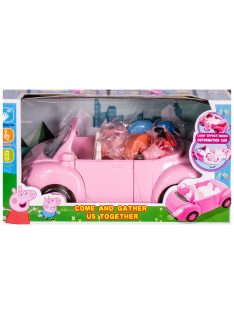 Set de copii Peppa Pig mașină, picnic și purceluși