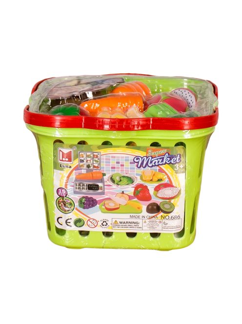 Coș de copii cu fructe și legume-Coș de copii cu fructe și legume