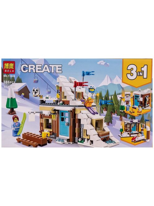 Constrctor vacanță de iarnă 3în1 (386 elemente) EmonaMall - Cod W3253