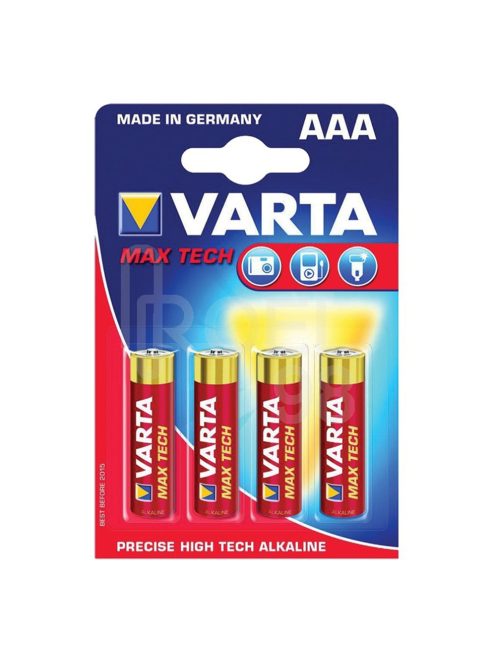 Батерии VARTA MAXI TECH усилени алкaлни LR03 AAA - Код W3285