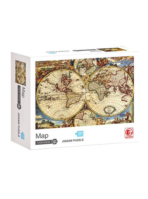 Harta lumii Puzzle 1000 elemente-Harta lumii Puzzle 1000 elemente