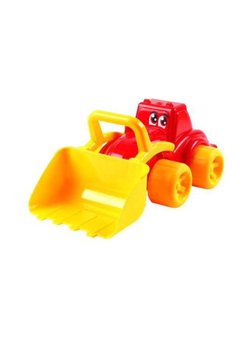Tractoraș roșu pentru copii