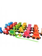 Trenuleț din lemn pentru copii cu numere 218cm-Trenuleț din lemn pentru copii cu numere 218cm-Trenuleț din lemn pentru copii cu numere 218cm-Trenuleț din lemn pentru copii cu numere 218cm