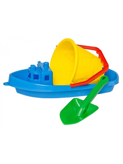 Детски кораб, кофичка и лопатка Technok Toys - Код W4599
