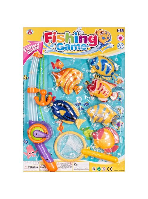 Детски риболовен комплект, светеща музикална въдица и механични рибки EmonaMall - Код W4616