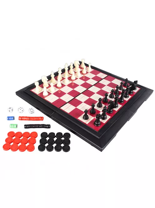 Детски комплект настолни игри 6в1