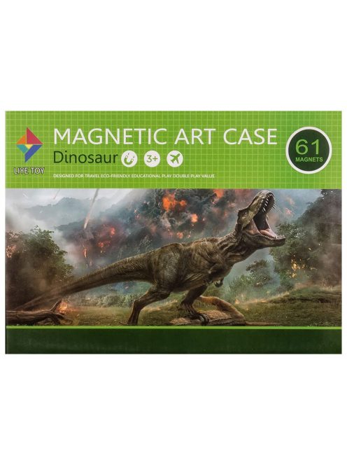Детска магнитна дъска Динозаври EmonaMall - Код W5024