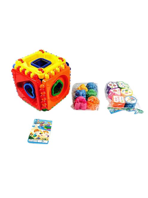 Детско кубче - пъзел с формички EmonaMall - Код W5159