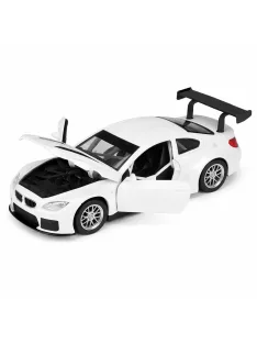   Детска метална кола BMW M6 GT3 с отварящи се врати Pull Back (1:32) EmonaMall - Код W5756